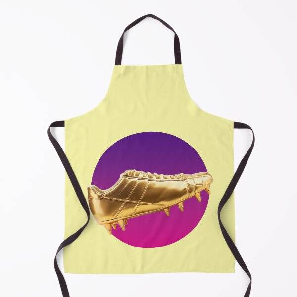 Item preview, Golden football boot, top scorer in front of a purple moon designed and sold by Mauswohn.