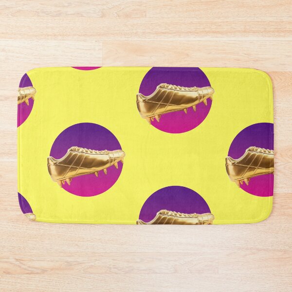 Item preview, Golden football boot, top scorer in front of a purple moon designed and sold by Mauswohn.