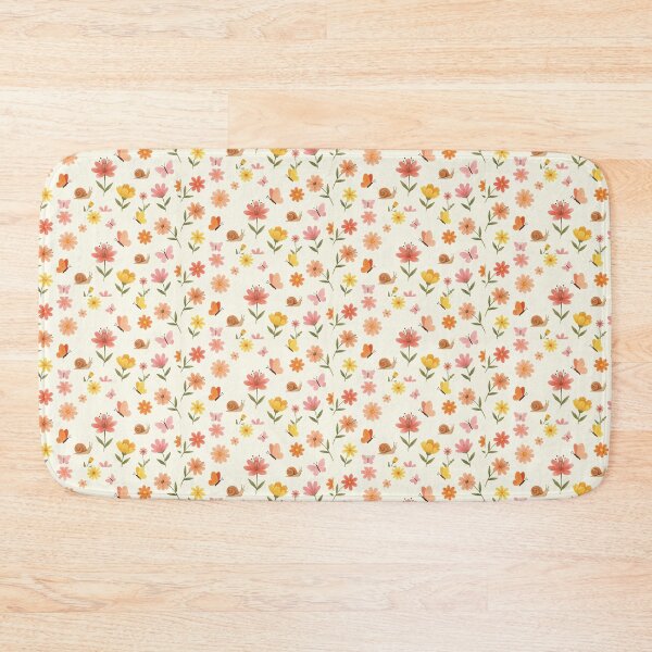 Item preview, Elegant minimalist floral pattern for backgrounds, textiles and decorative design designed and sold by AURØ Cat.