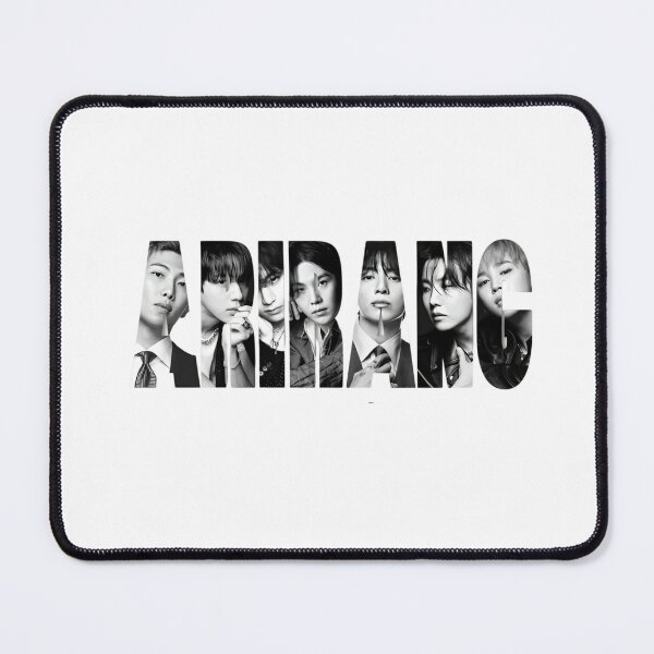 Item preview, BTS Members Typography Silhouette Black and White designed and sold by Moonpaw-Whimsy.