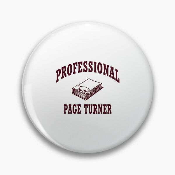 Item preview, Professional Page Turner Book Lover designed and sold by esadesigns.
