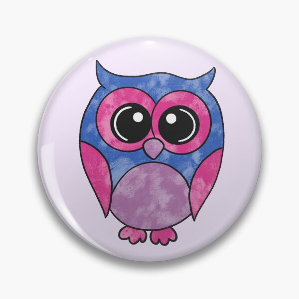 Item preview, Cute Bisexual Pride Owl designed and sold by SweetLilith.