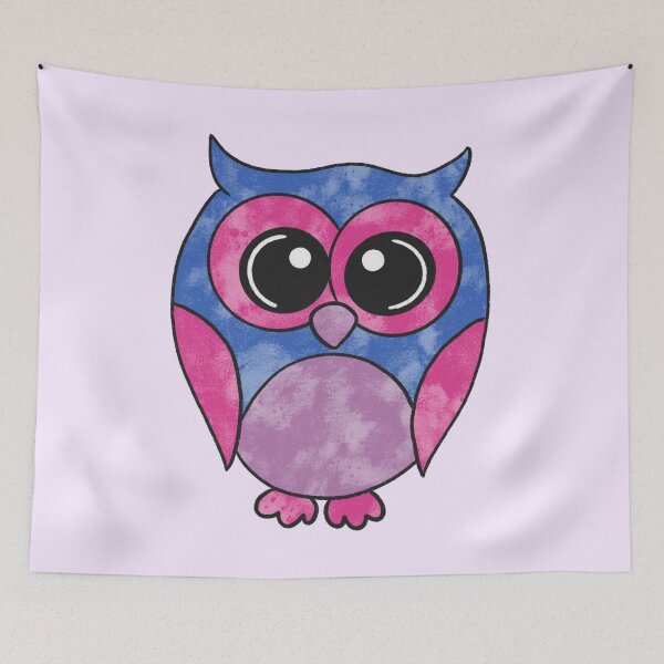 Item preview, Cute Bisexual Pride Owl designed and sold by SweetLilith.