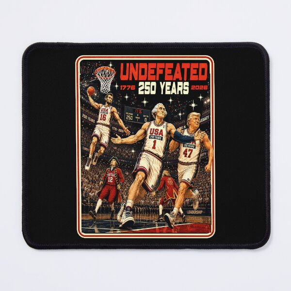 Item preview, 4th of July Basketball Undefeated Since 1776 250 Trump Basketball designed and sold by elongatedjazz.