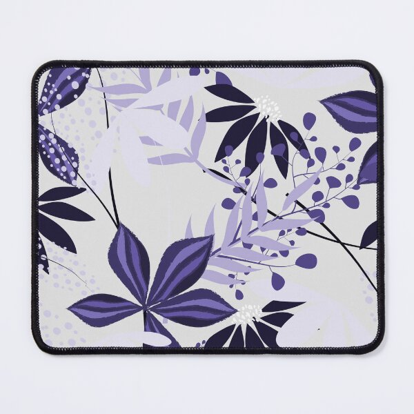 Item preview, Botanical Leaves Pattern – Pink Burgundy | Floral Seamless Surface Design designed and sold by 555Design.