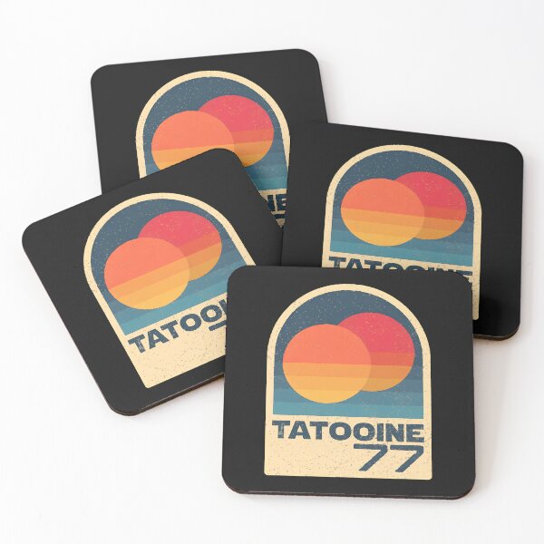 Item preview, Desert Planet Binary Sunset 77 Badge designed and sold by folk-4-arts.