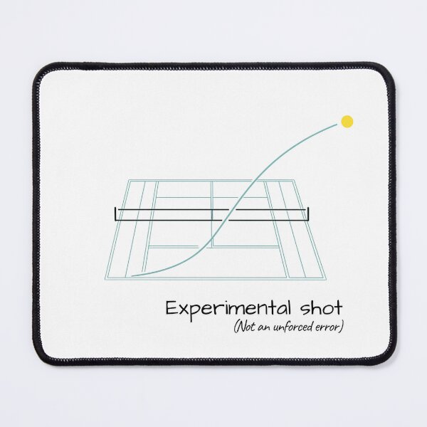 Item preview, Experimental Shot (Racket Sports) designed and sold by RunningWhiskers.
