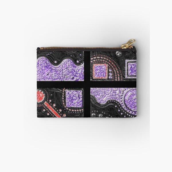 Item preview, orbiting patterns dark hsl stamp colorful geometric abstract design designed and sold by SmashingDeals.