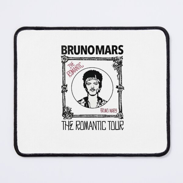 Item preview, Bruno Mars The Romantic Tour Vintage Portrait designed and sold by Moonpaw-Whimsy.