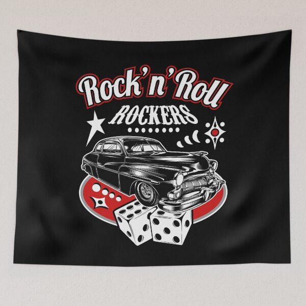 Item preview, Rockabilly Style Rocker Vintage Car designed and sold by MemphisCenter.