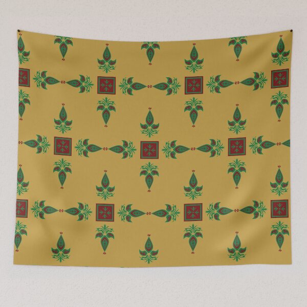 Item preview, Modern Ethnic Floral Geometric Pattern Design designed and sold by jk.brik.