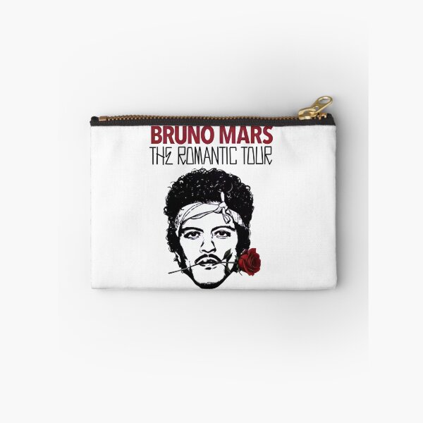 Item preview, Bruno Mars Face Silhouette with Rose in Mouth designed and sold by Moonpaw-Whimsy.