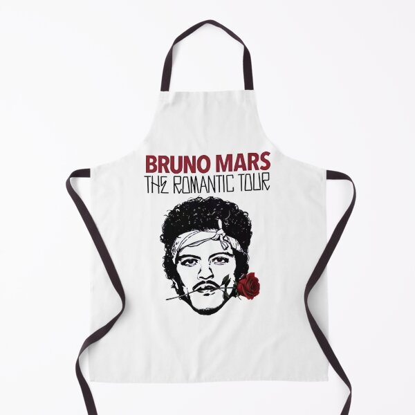 Item preview, Bruno Mars Face Silhouette with Rose in Mouth designed and sold by Moonpaw-Whimsy.