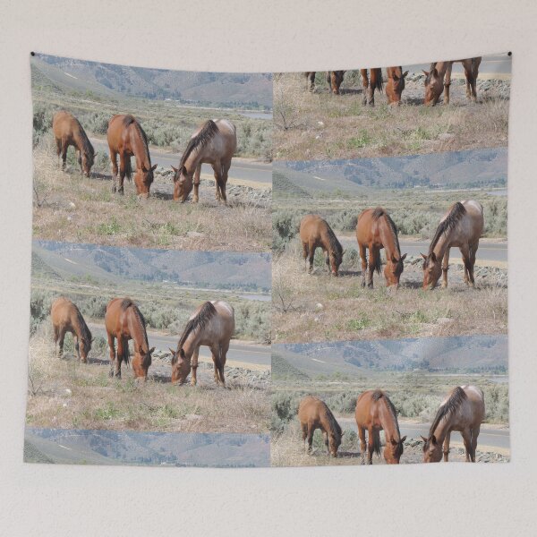 Item preview, Three Wild Horses designed and sold by Robert Ball.