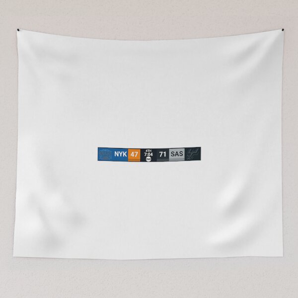 Item preview, Ny Knicks - Spurs 4th Game Scoreboard designed and sold by Qellus-Style.