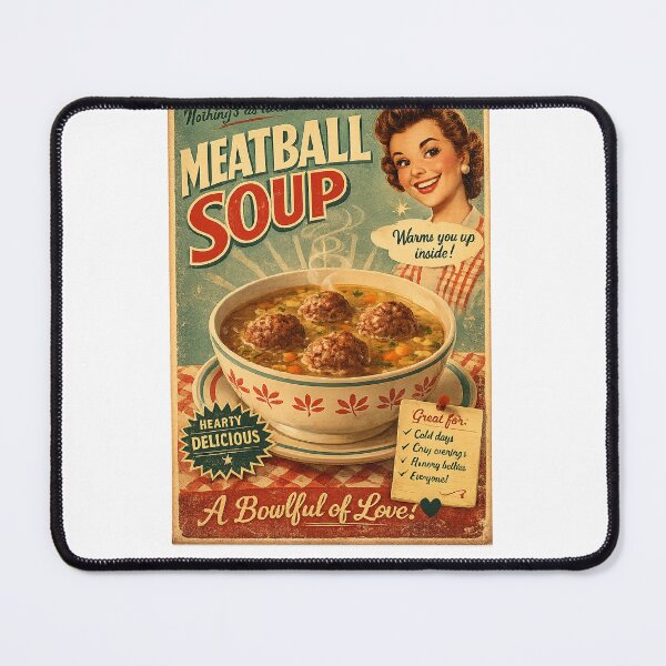 Item preview,  Vintage Retro Kitchen Wall Art, Nostalgic Americana Poster Print, Mid Century Advertising Style Decor designed and sold by Hookesmode.