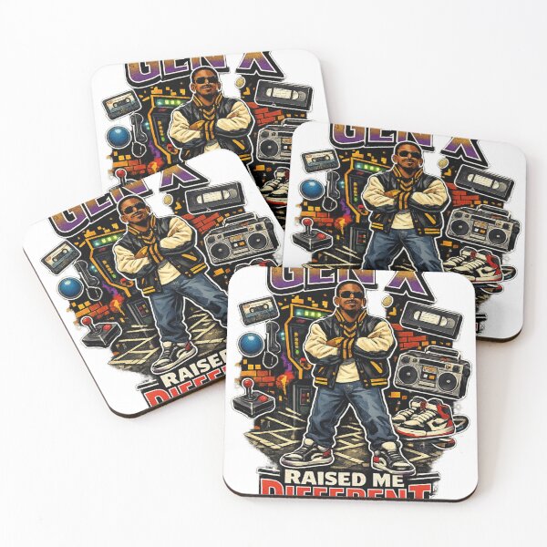 Item preview, GEN X RAISED ME DIFFERENT™ designed and sold by BIGBIY Voices.
