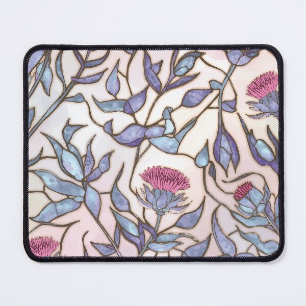 Item preview, Modern Stained Glass Floral Pattern Design designed and sold by jk.brik.