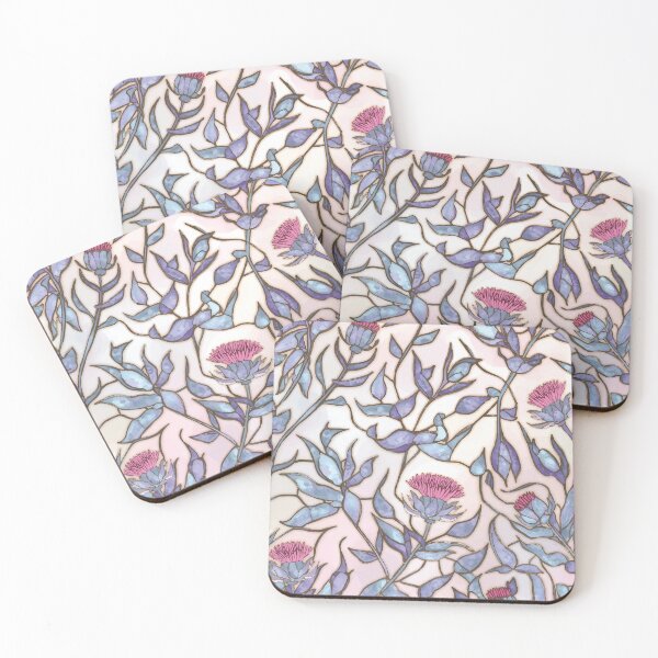Item preview, Modern Stained Glass Floral Pattern Design designed and sold by jk.brik.