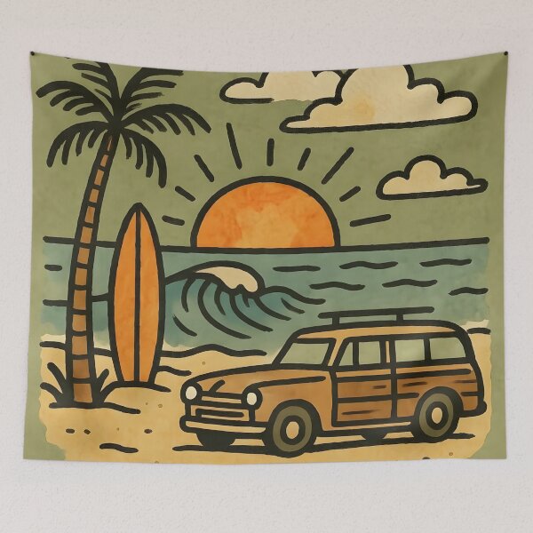 Item preview, Beach Surf  designed and sold by GraphicsClub.