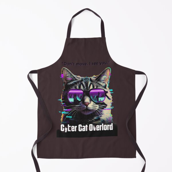 Item preview, Cyber Cat Overlord Glitch Art Design  designed and sold by nexargraphics.