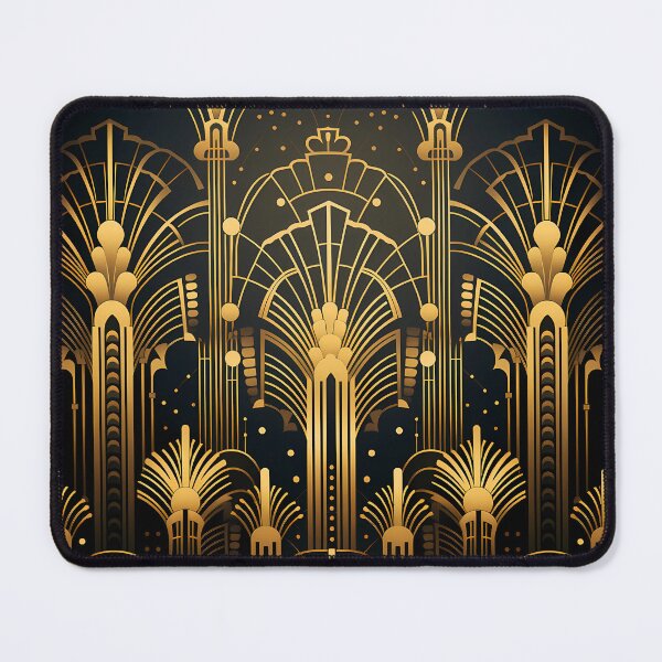 Item preview, Classy Epic Golden Ombre Chic Art Deco Pattern designed and sold by DEC02.