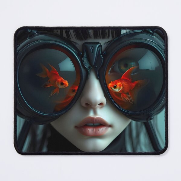 Item preview, Goldfish Glasses designed and sold by UrbanTempleArt.