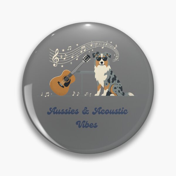Item preview, Australian Shepherd Music Lover Guitar designed and sold by SW Shop.