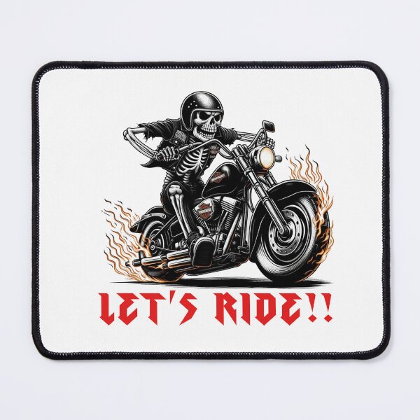 Item preview, Skeleton Biker - Let's Ride designed and sold by susiecc.