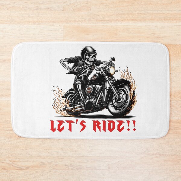 Item preview, Skeleton Biker - Let's Ride designed and sold by susiecc.
