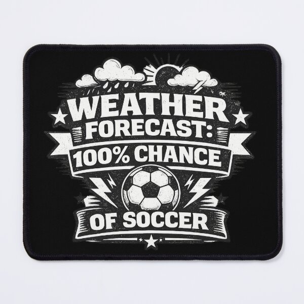 Item preview, 100 Percent Chance of Soccer designed and sold by Elisabeth Lucas.