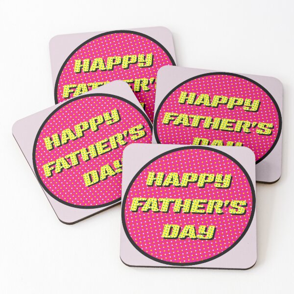 Item preview, Father’s Day High Energy Op Art Typography designed and sold by cremedecolor.