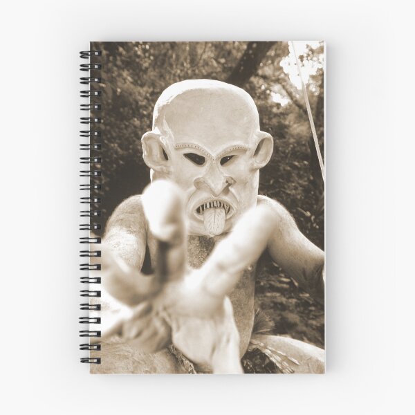 Item preview, Asaro Mudman Sepia Portrait In Papua New Guinea designed and sold by DEC02.