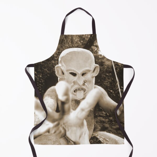 Item preview, Asaro Mudman Sepia Portrait In Papua New Guinea designed and sold by DEC02.