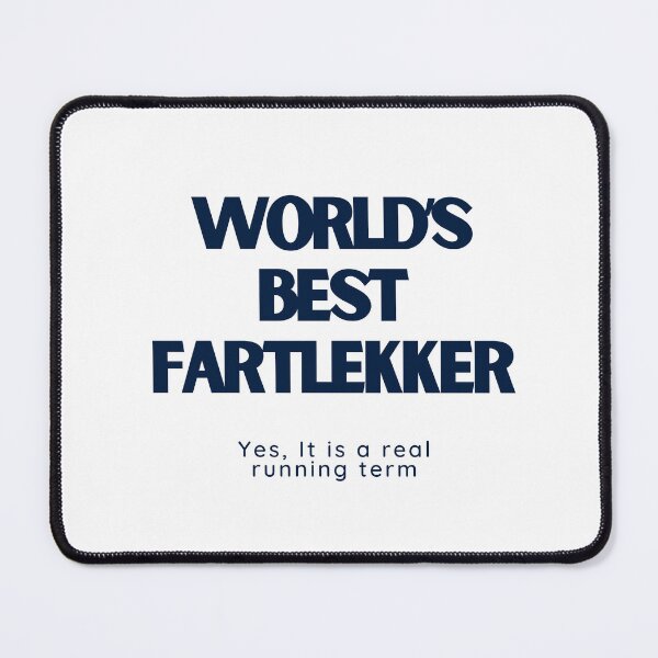 Item preview, Worlds Best Fartlekker Funny Running designed and sold by RunningWhiskers.