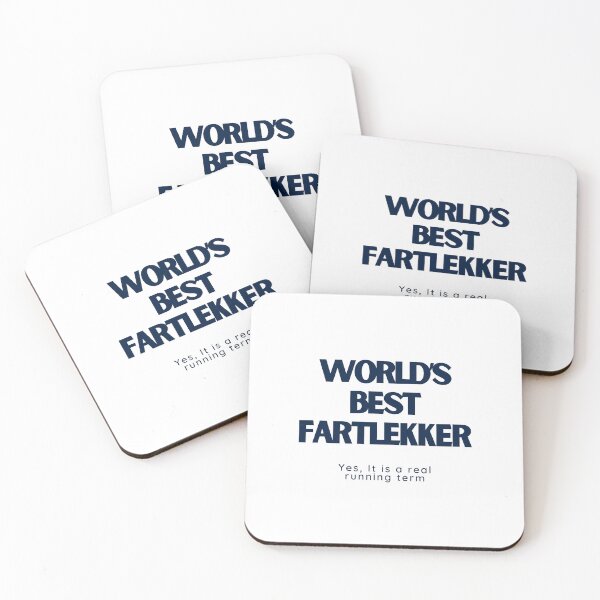 Item preview, Worlds Best Fartlekker Funny Running designed and sold by RunningWhiskers.