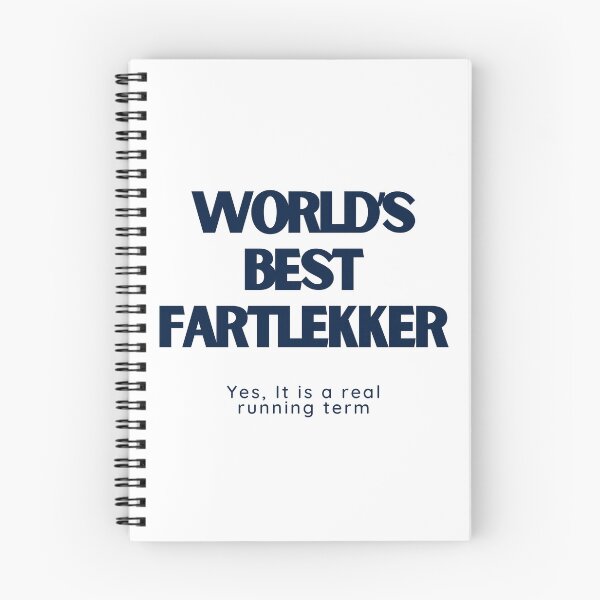 Item preview, Worlds Best Fartlekker Funny Running designed and sold by RunningWhiskers.