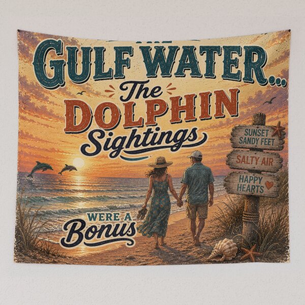 Item preview, Beach Life Dolphins designed and sold by PaulKlor.