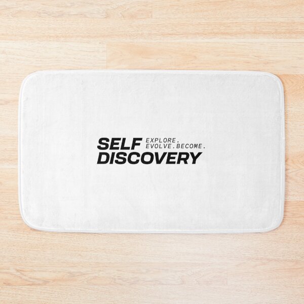 Item preview, Self Discovery Typo T-shirt designed and sold by 7Threads.