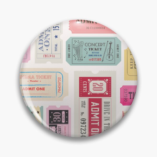 Item preview, Vintage Tickets designed and sold by EliteShadow.