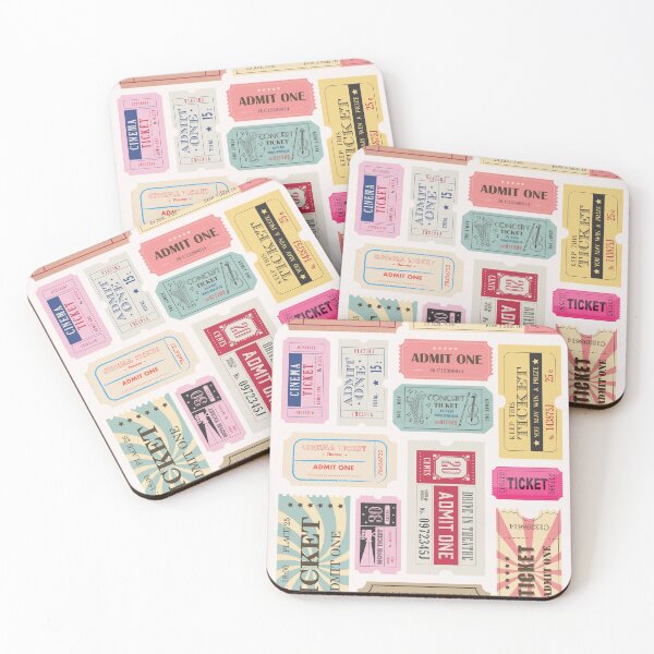 Artikelvorschau, Vintage-Tickets entworfen und verkauft von EliteShadow.