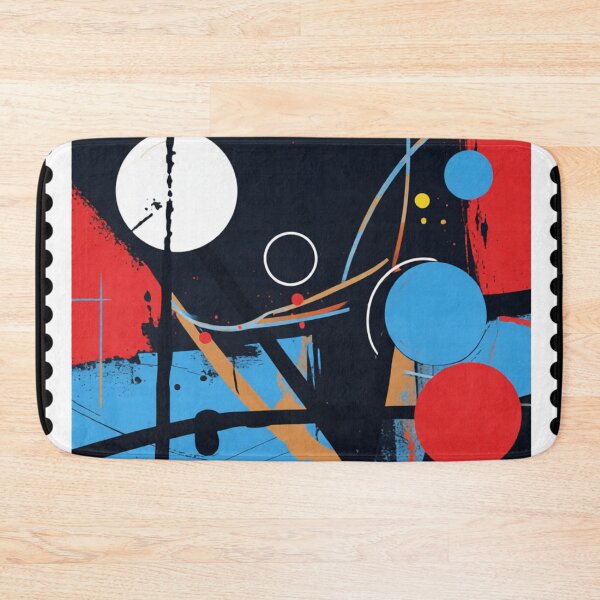 Item preview, abstract supernova 1.1 colorful geometric stamp abstract design designed and sold by SmashingDeals.