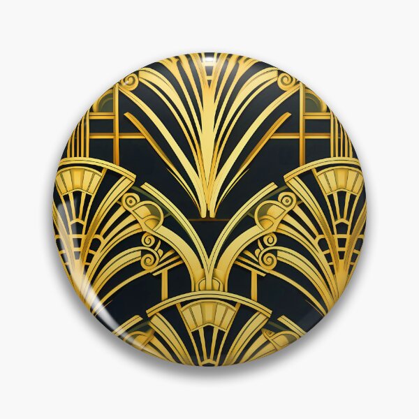 Item preview, Art Deco Classic Vintage Ombre Pattern Of Grandeur  designed and sold by DEC02.
