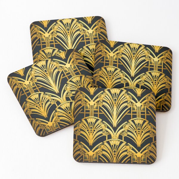 Item preview, Art Deco Classic Vintage Ombre Pattern Of Grandeur  designed and sold by DEC02.