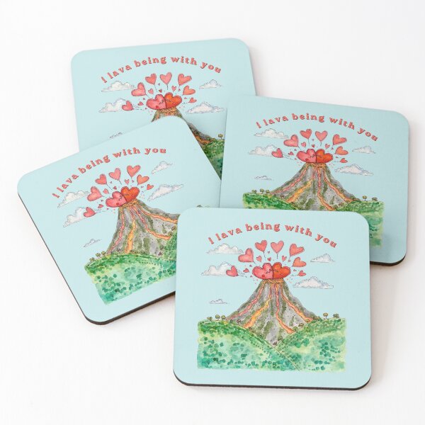 Item preview, I Lava Being With You  - Cute Pun | TeeHee Puns Funny Design designed and sold by TeeHee Puns.