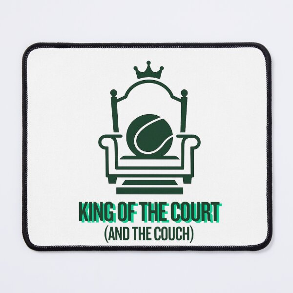Item preview, King of the Court and Couch - Tennis Dad Gift designed and sold by RunningWhiskers.