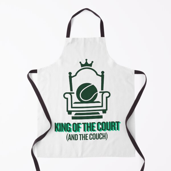 Item preview, King of the Court and Couch - Tennis Dad Gift designed and sold by RunningWhiskers.