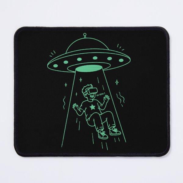 Item preview, VIRTUAL REALITY GAMER ALIEN ABDUCTION designed and sold by Madjack Tees Kiwi SuperStore.
