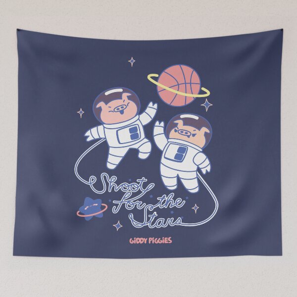 Item preview, Giddy Piggies Shoot for the Stars designed and sold by Giddy Piggies.