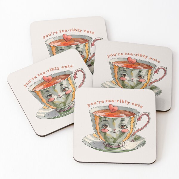 Item preview, You’re Tea-ribly Cute  - Cute Pun | TeeHee Puns Funny Design designed and sold by TeeHee Puns.